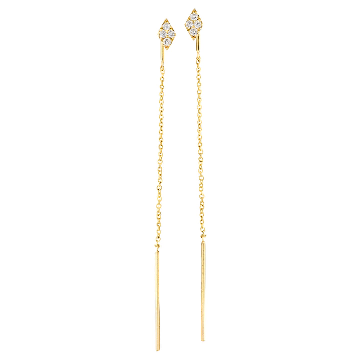 Diamond Threader Earrings