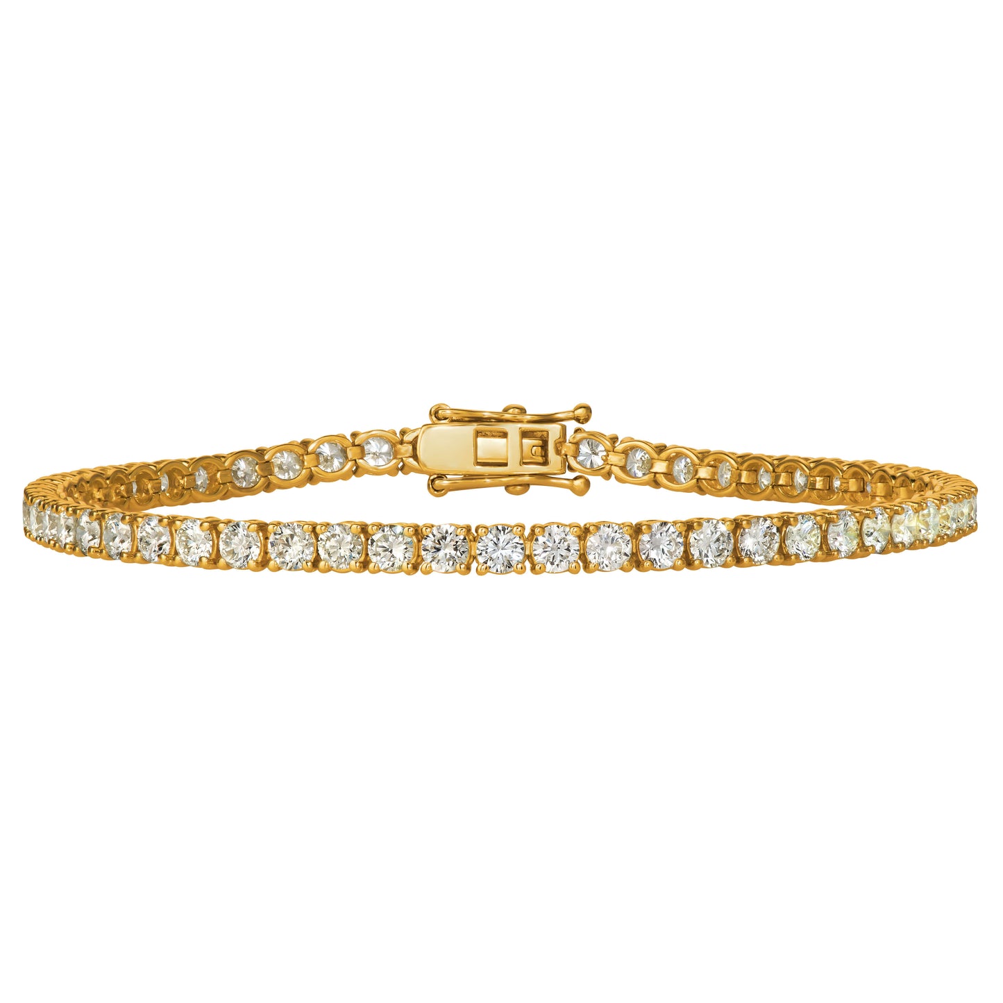 Tennis Bracelet - Yellow Gold