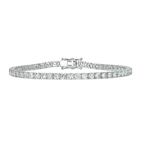 Tennis Bracelet - White Gold