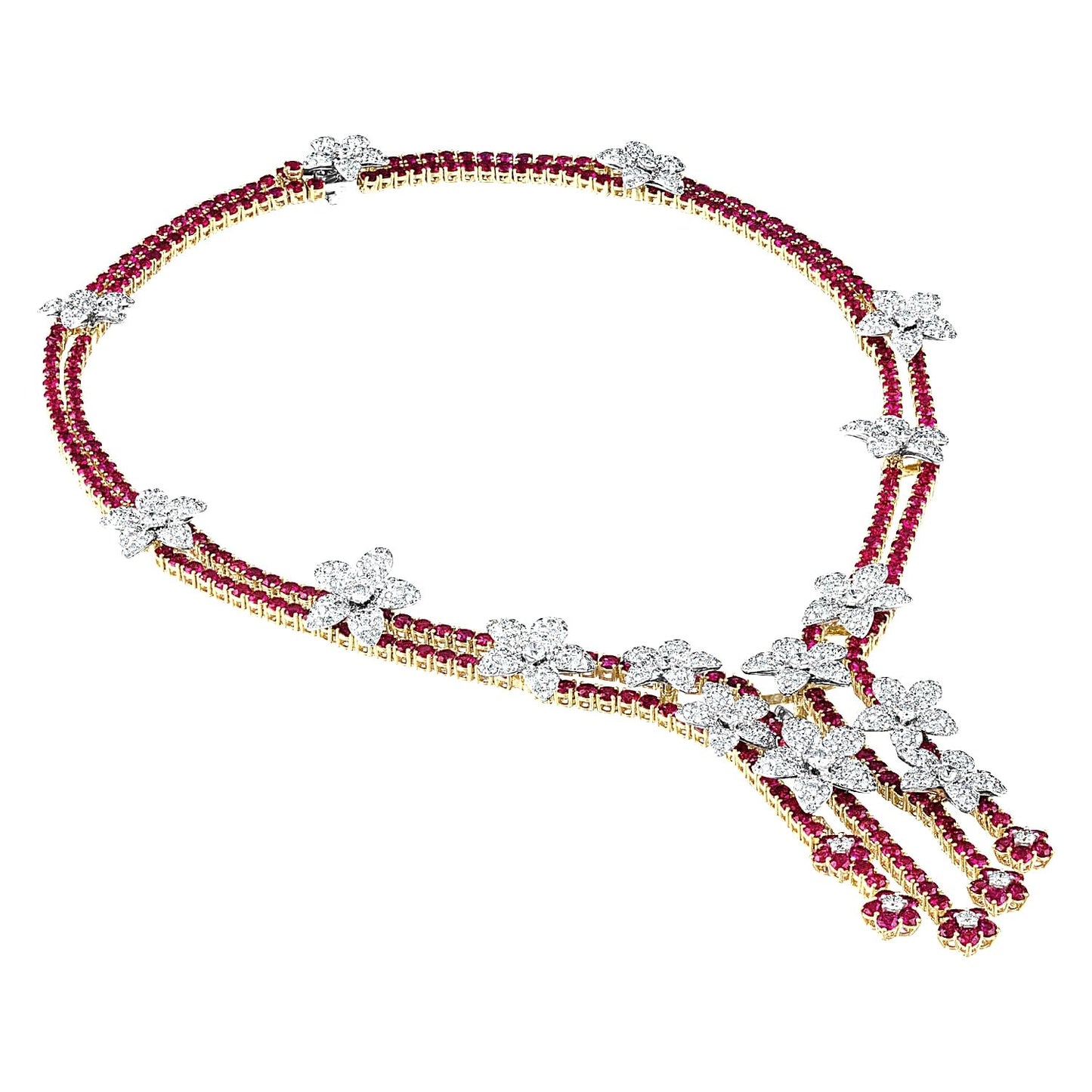 Ruby and Diamond necklace