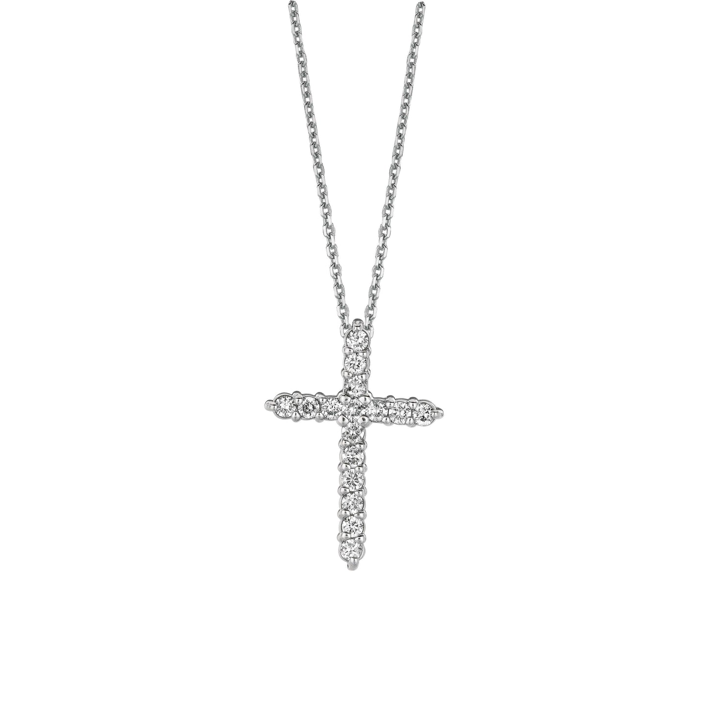 Vertical Cross Necklace