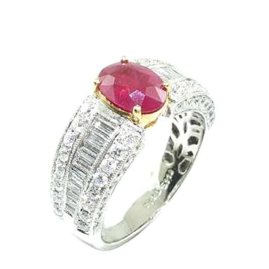 Ruby and Diamond Ring