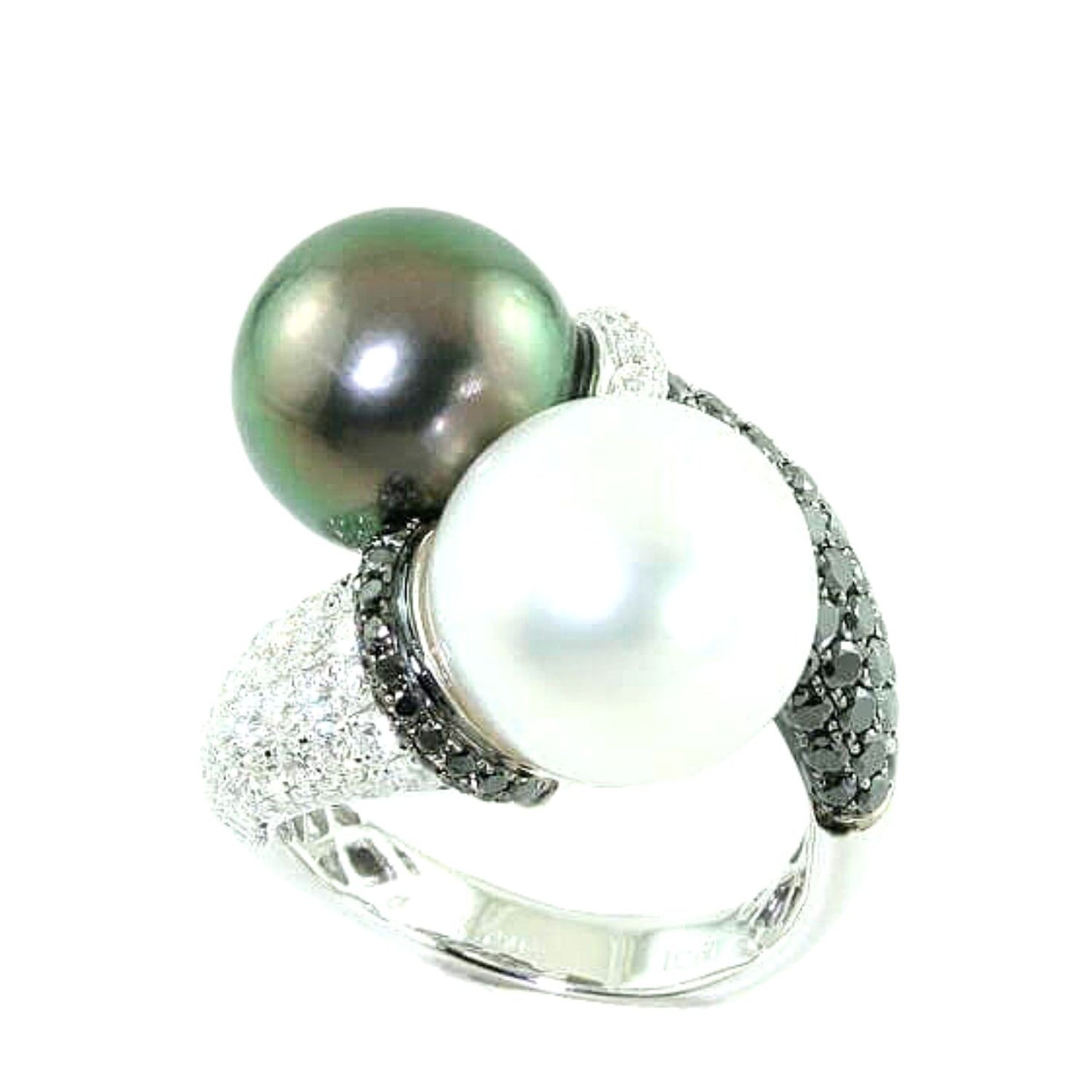 Pearl and Diamond Ring