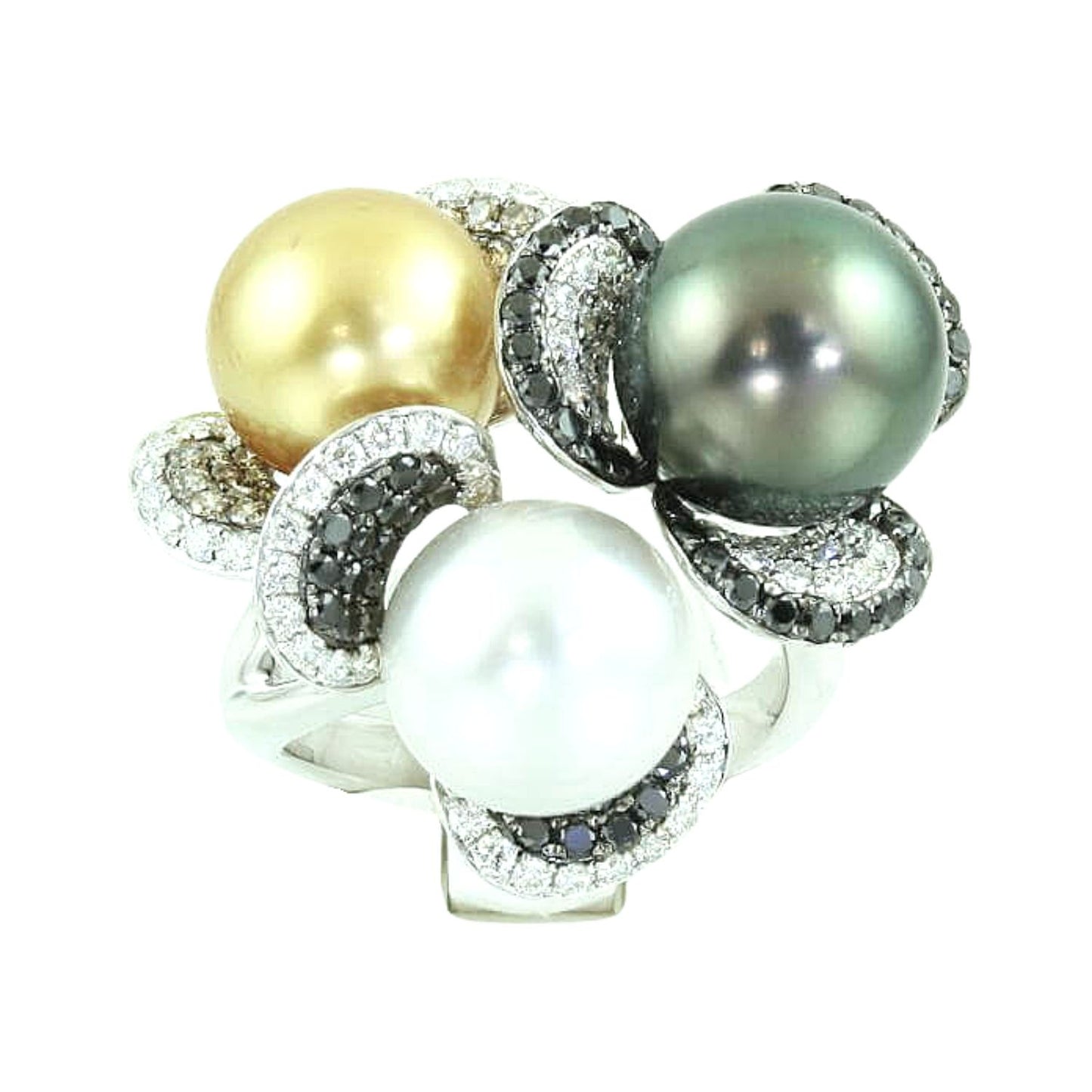 Pearl and Diamond Ring