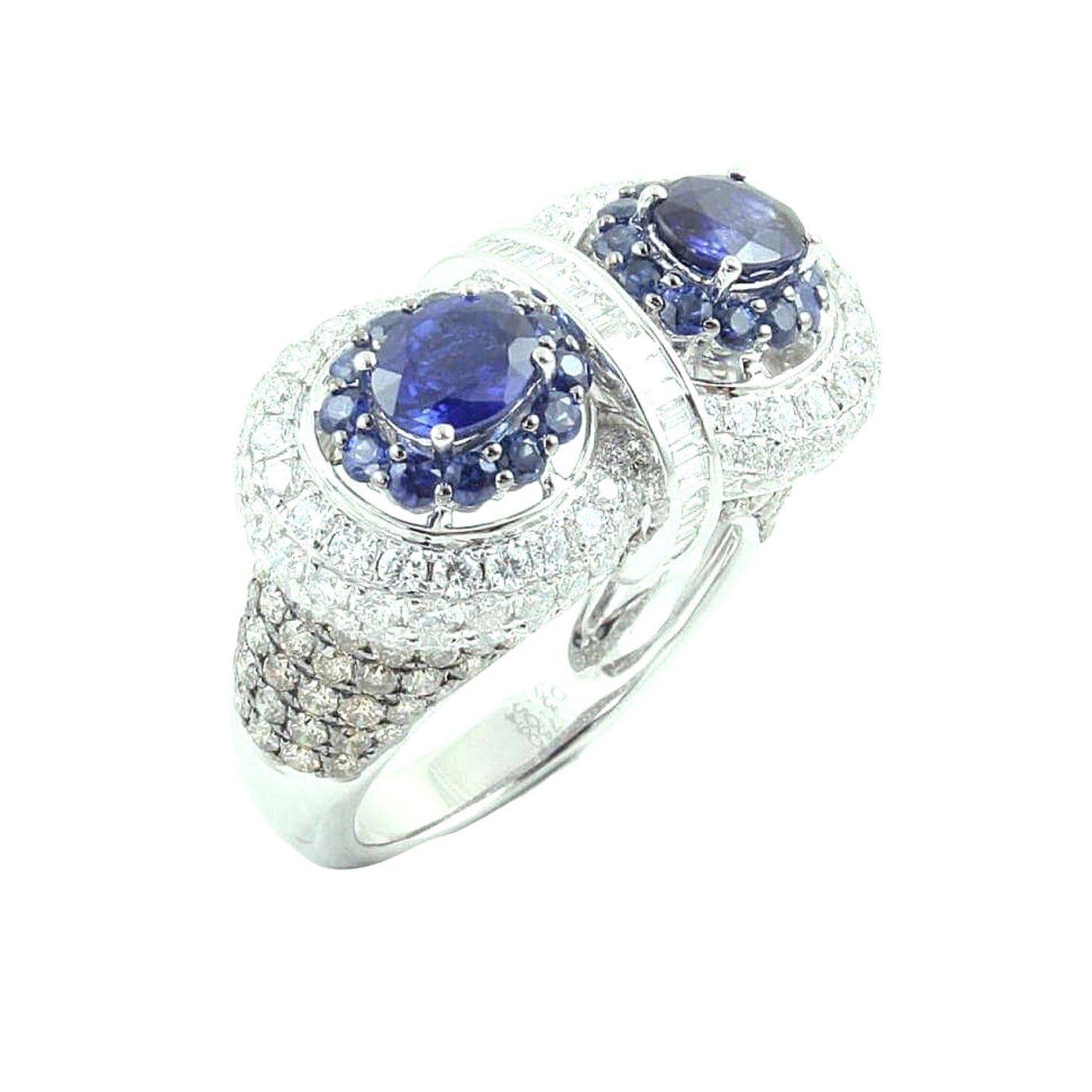 Sapphire and Diamond Ring