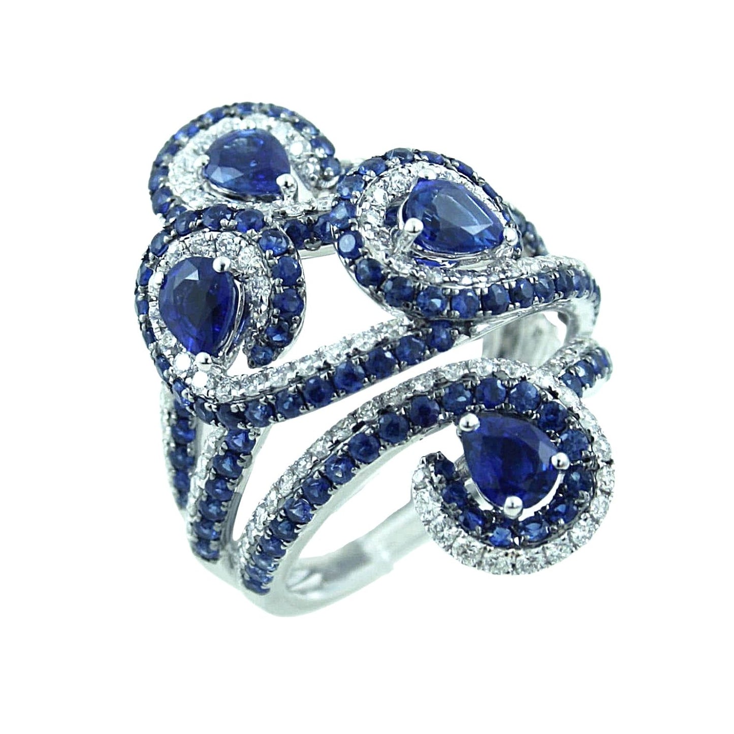 Sapphire and Diamond Ring