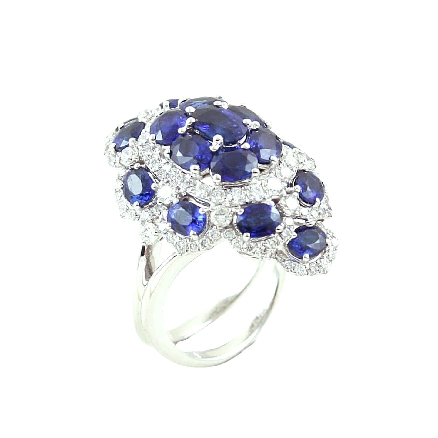 Sapphire and Diamond Ring