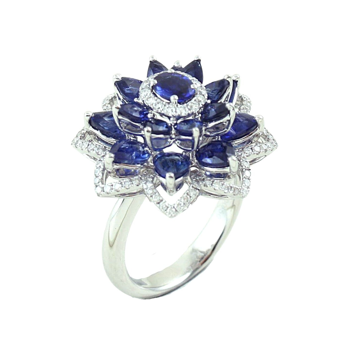 Sapphire and Diamond Ring