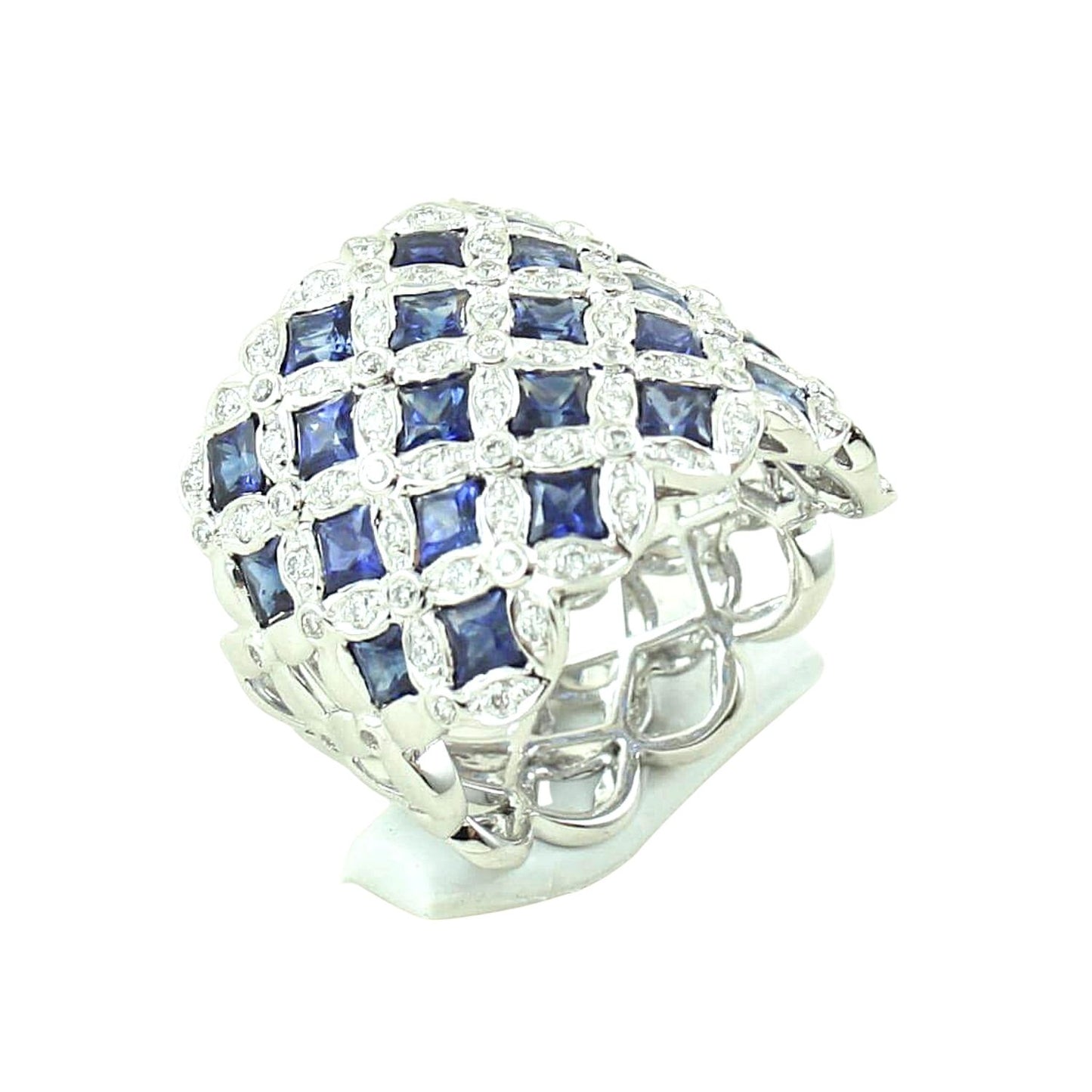 Sapphire and Diamond Ring