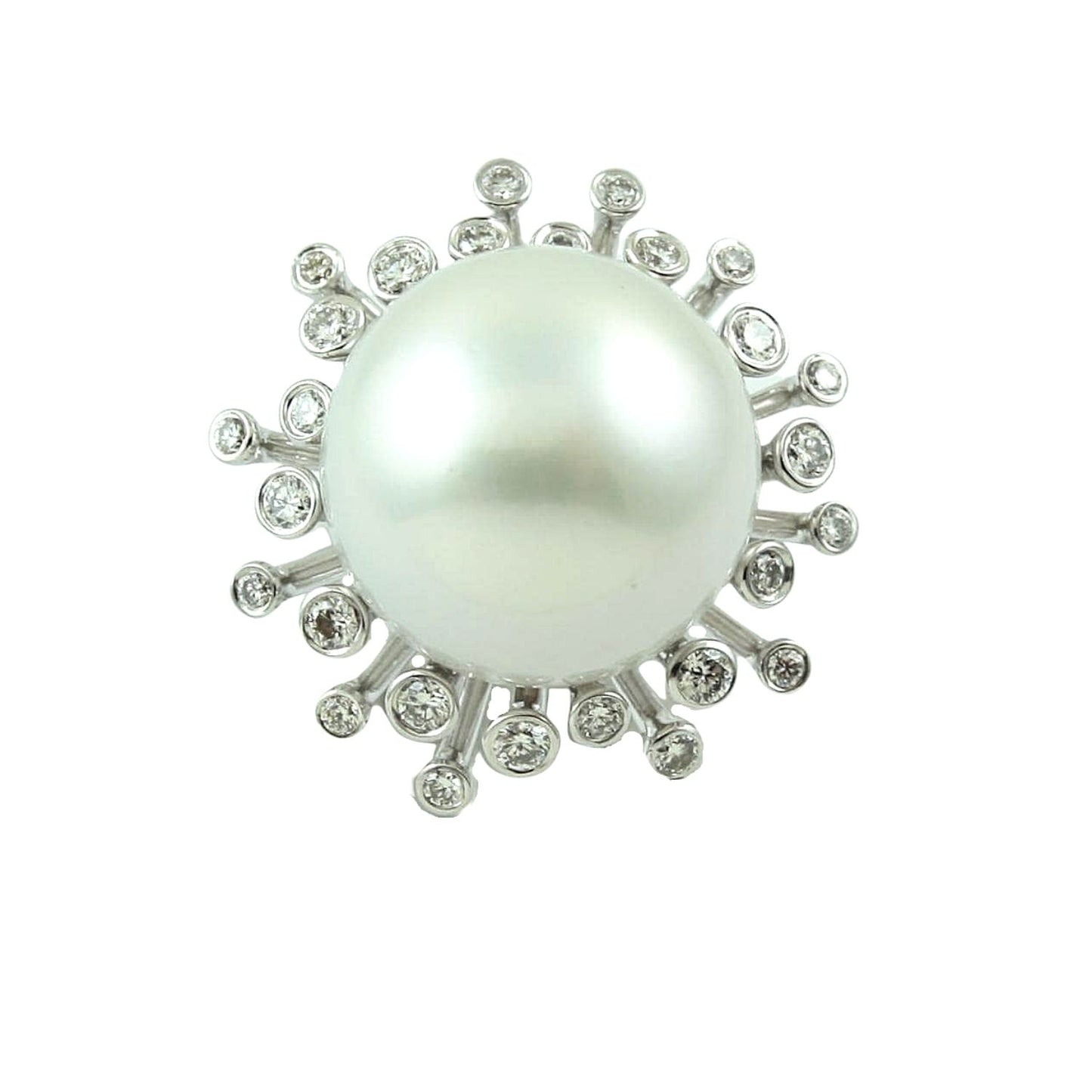 Pearl and Diamond Ring