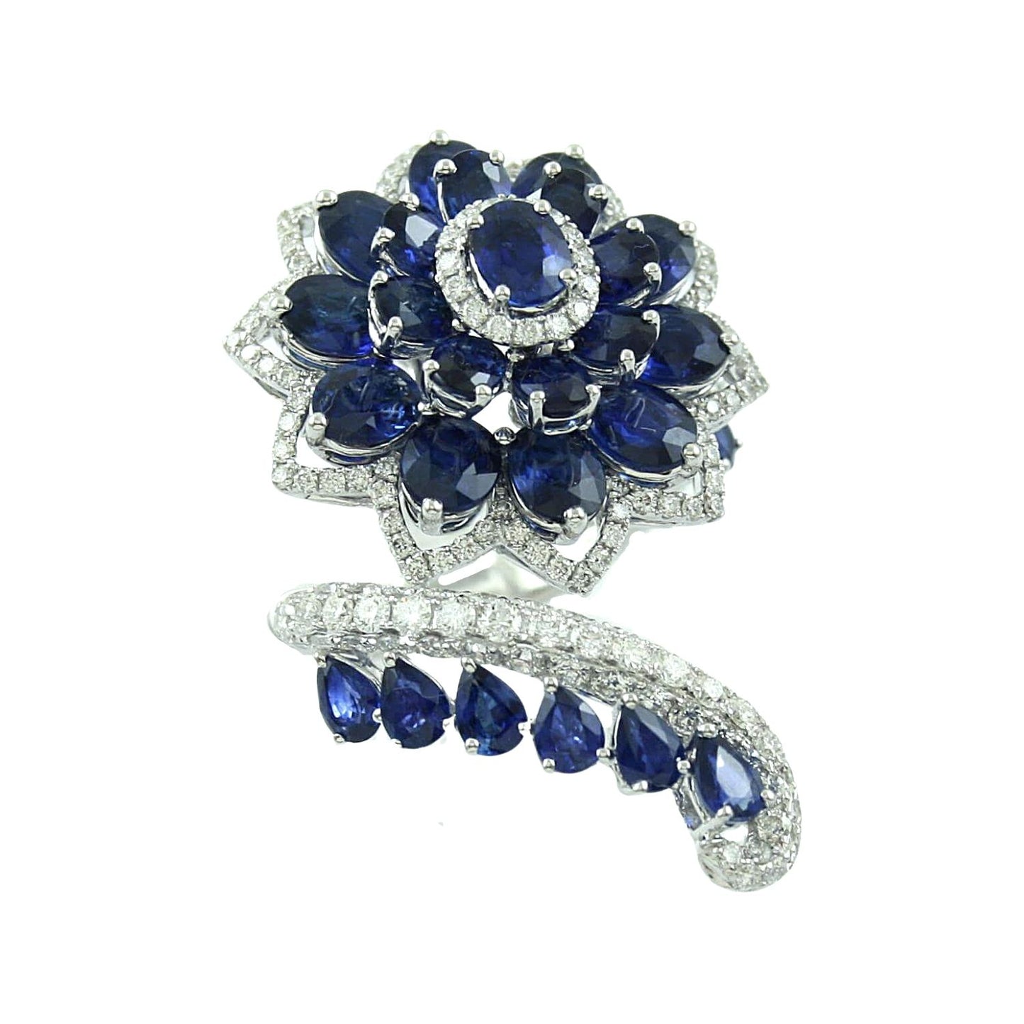 Sapphire and Diamond Ring