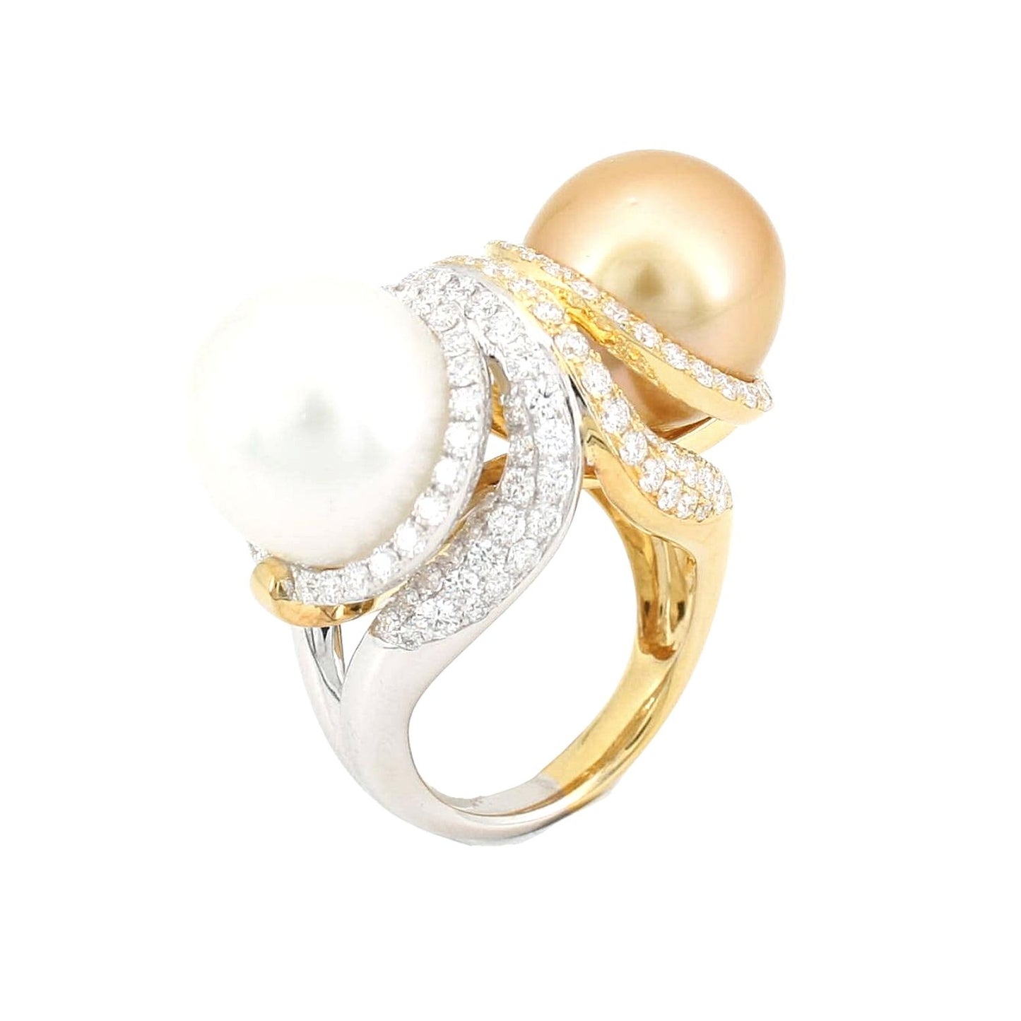 Pearl and Diamond Ring