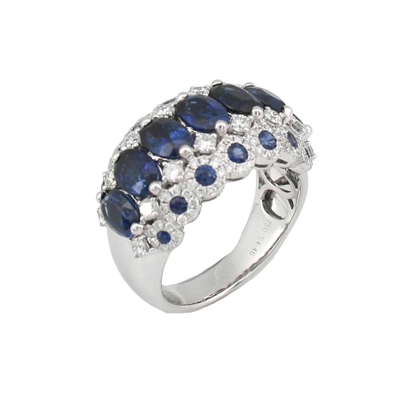 Sapphire and Diamond Ring