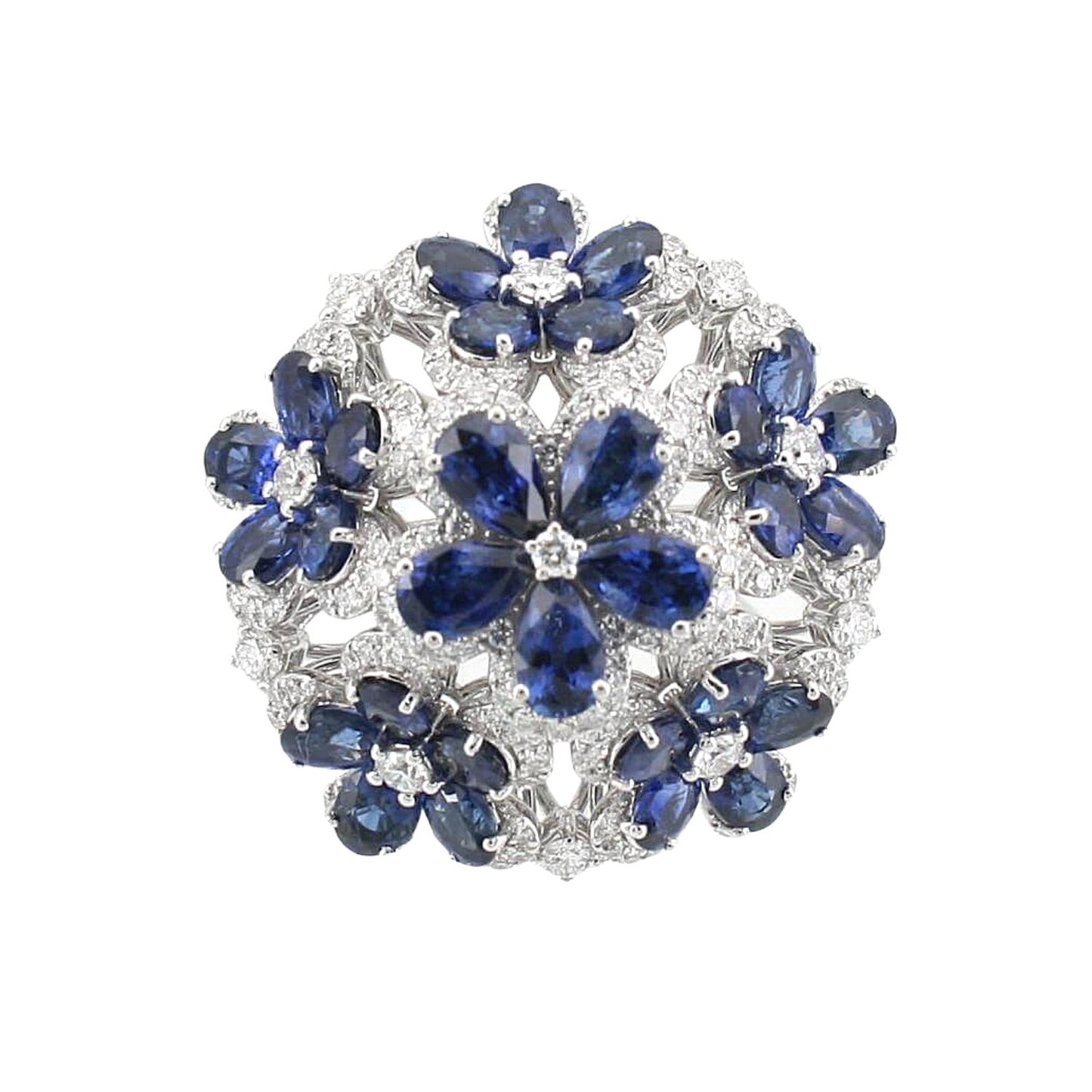 Sapphire and Diamond ring