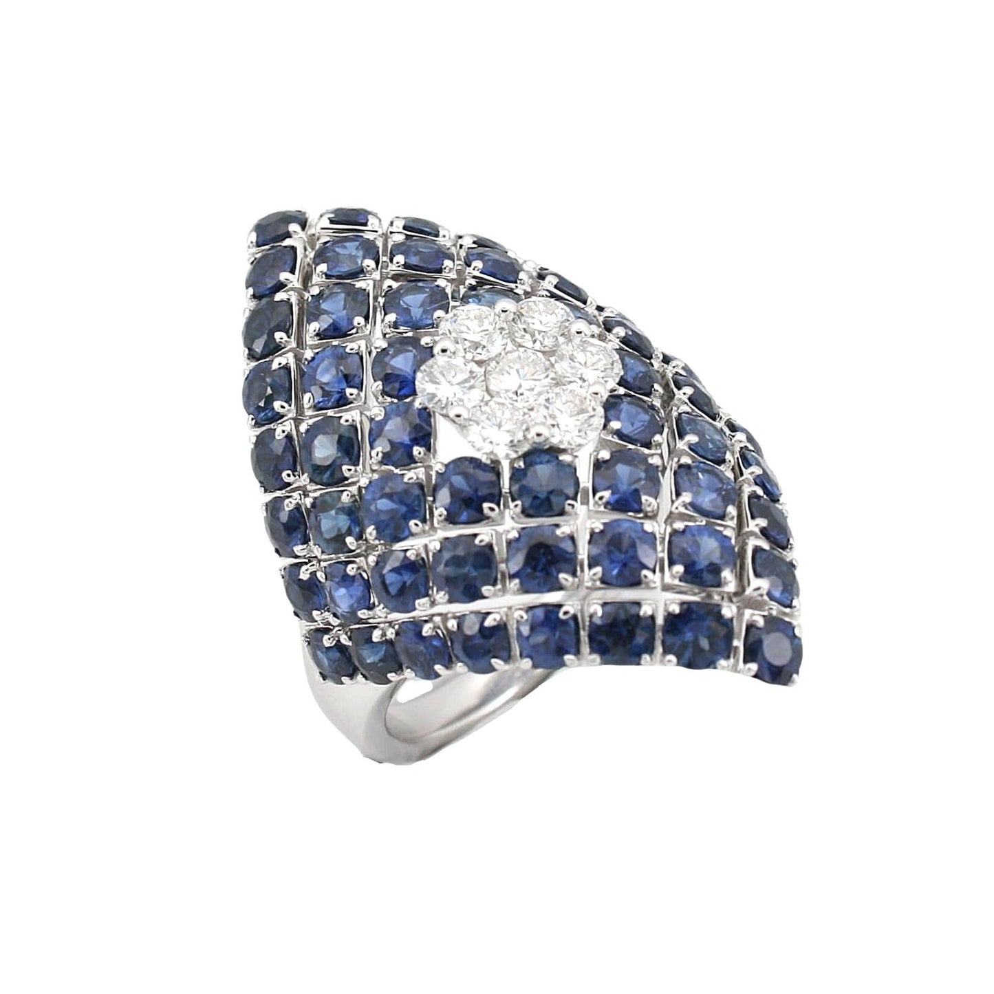 Sapphire and Diamond Ring