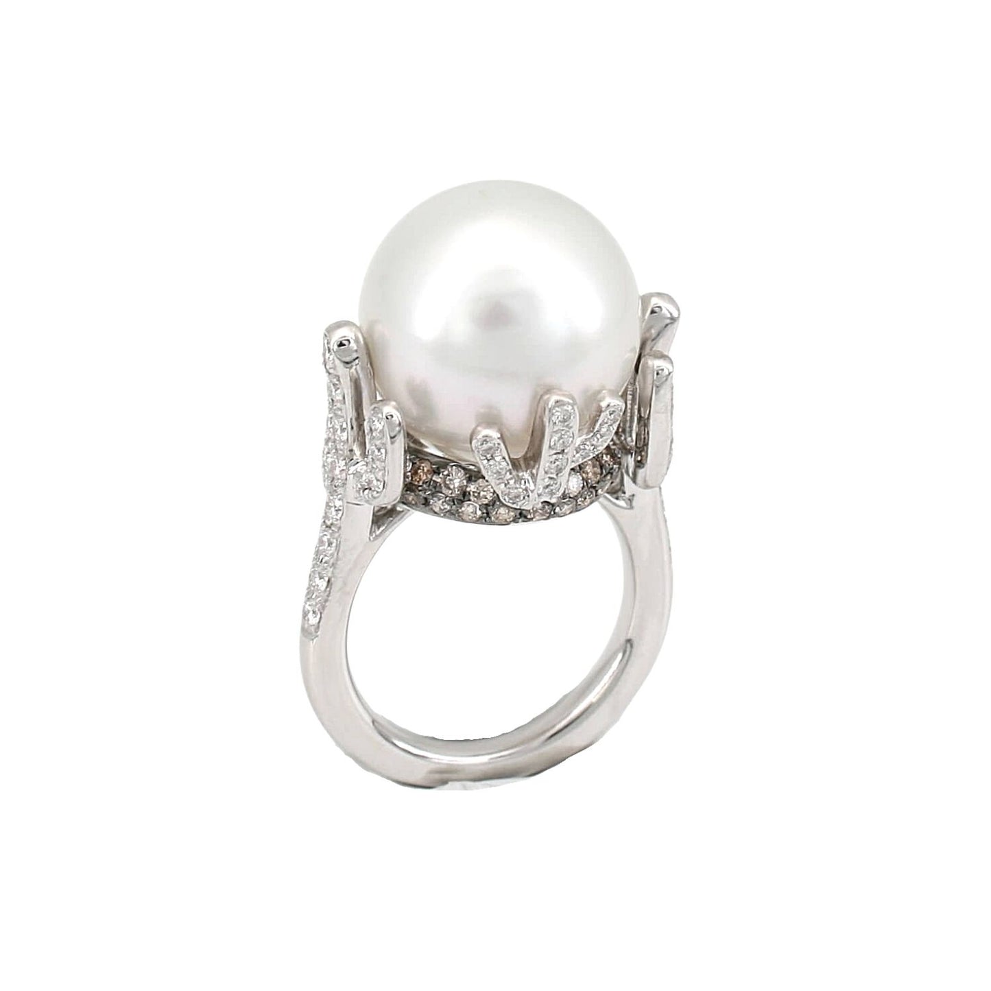 Pearl and Diamond Ring