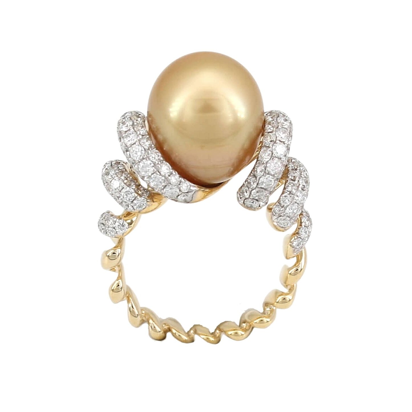 Pearl and Diamond Ring