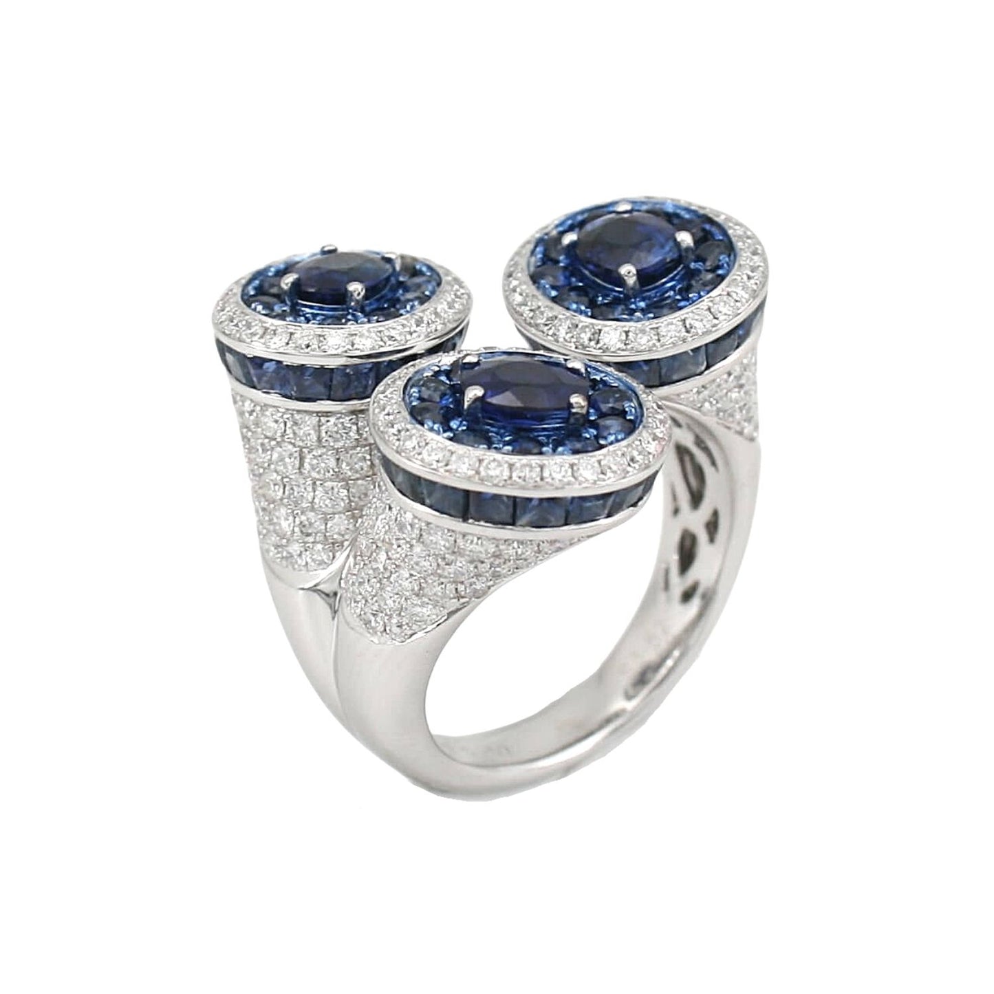 Sapphire and Diamond Ring