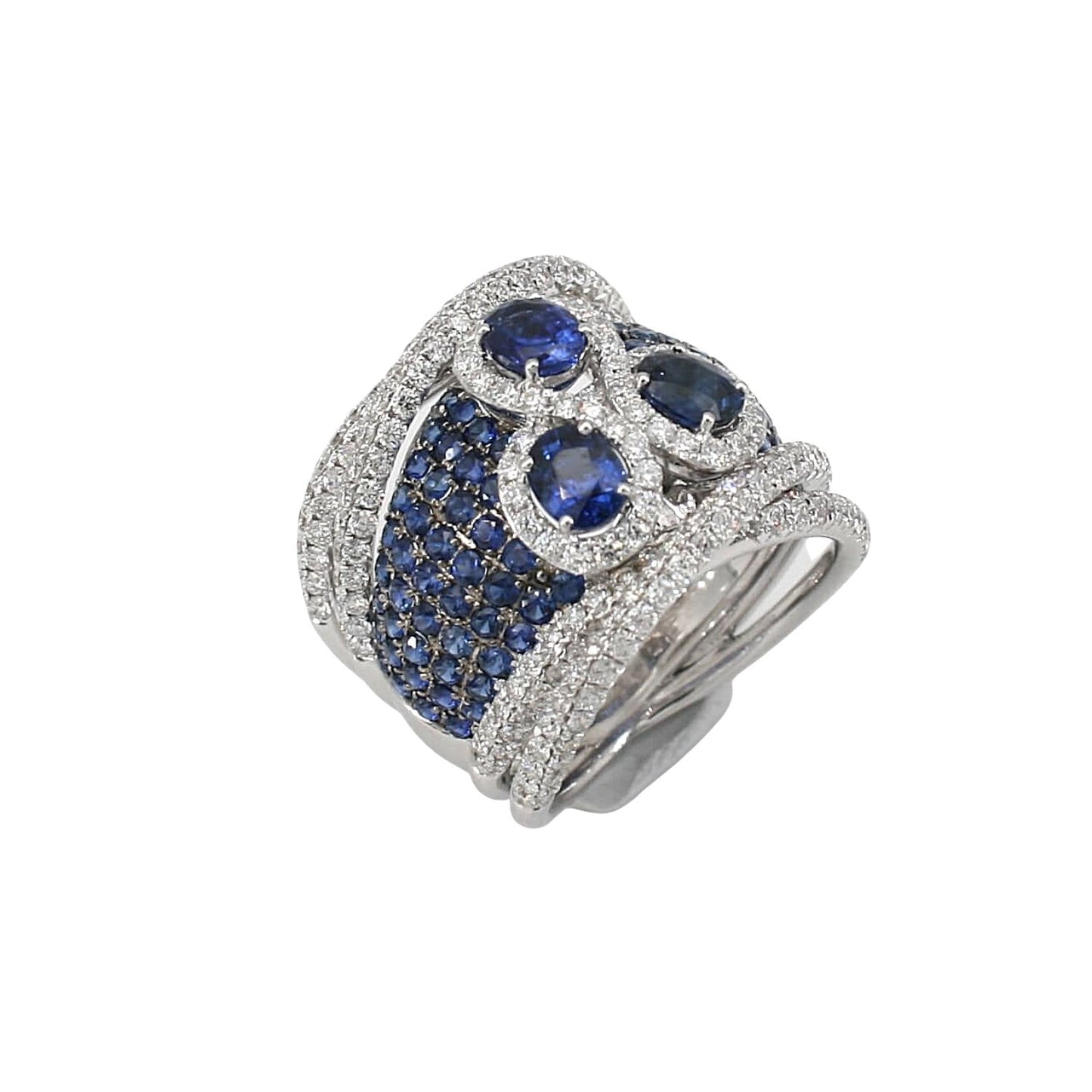 Sapphire and Diamond Ring