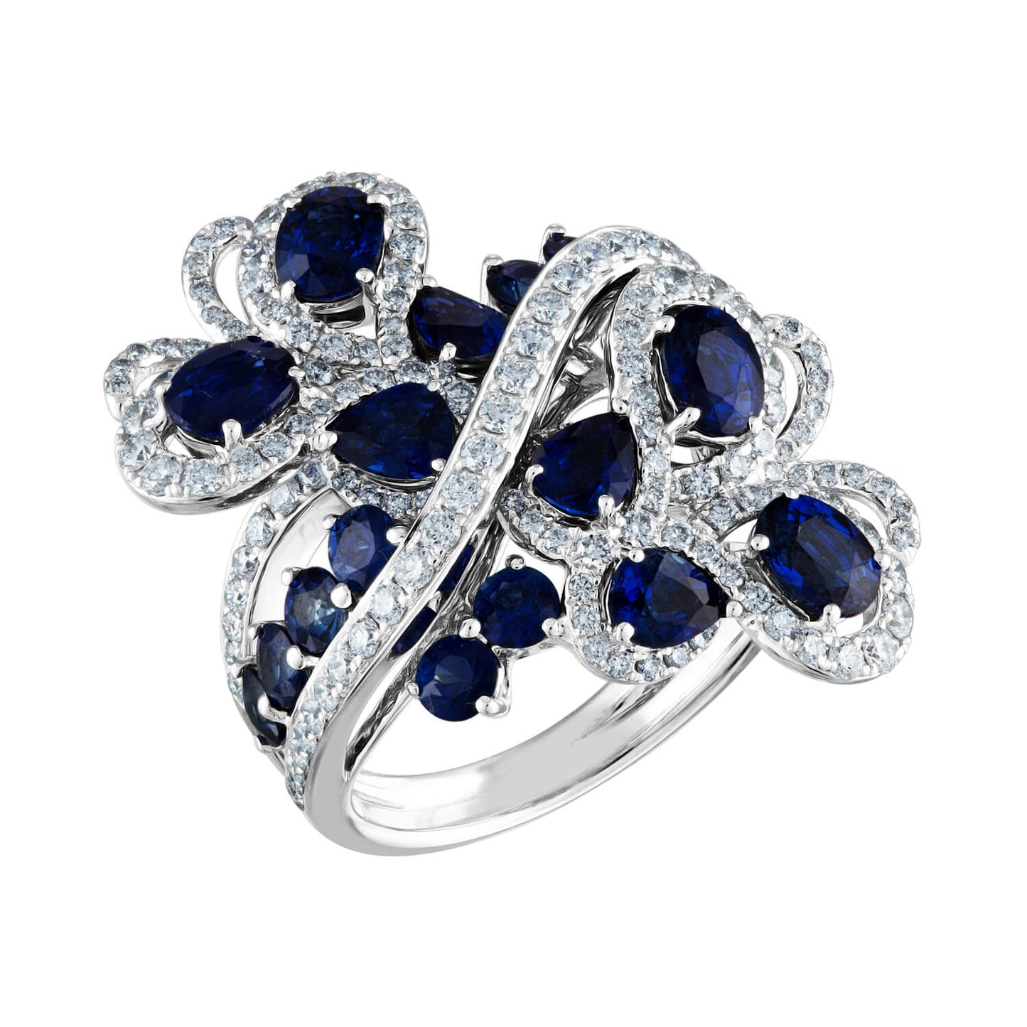 Sapphire and Diamond ring