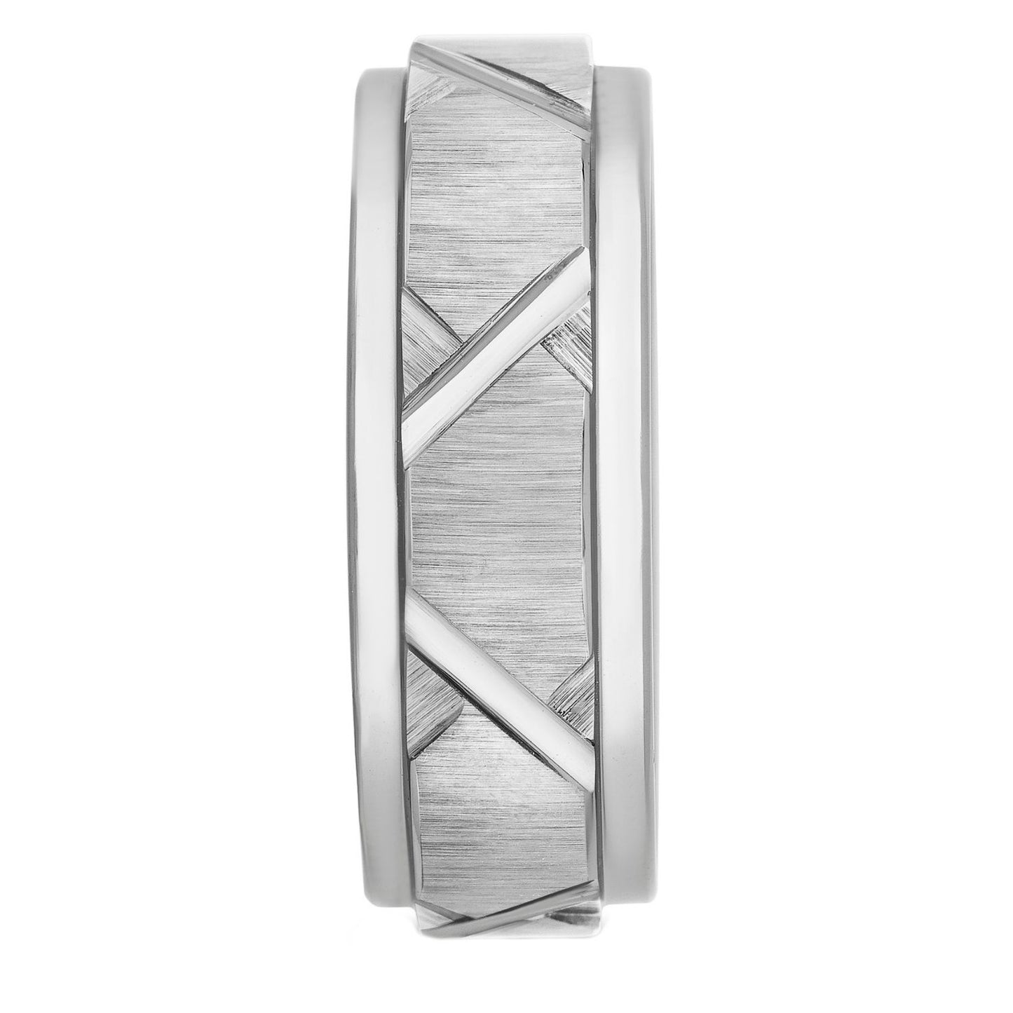 Tungsten Geometric Ring